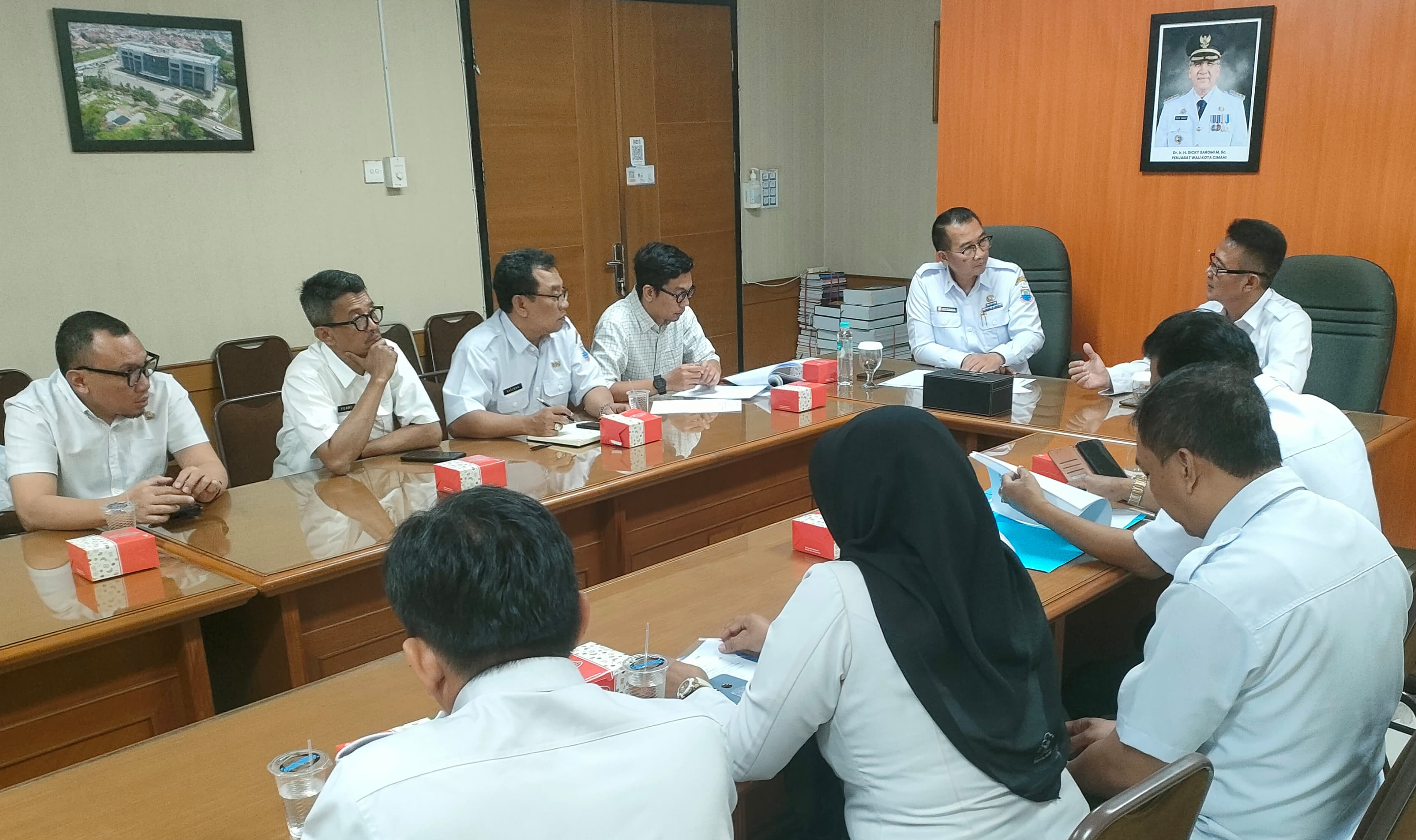 Audiensi Balai Pemasyarakatan Kelas I Bandung ke Pemerintah Kota Cimahi