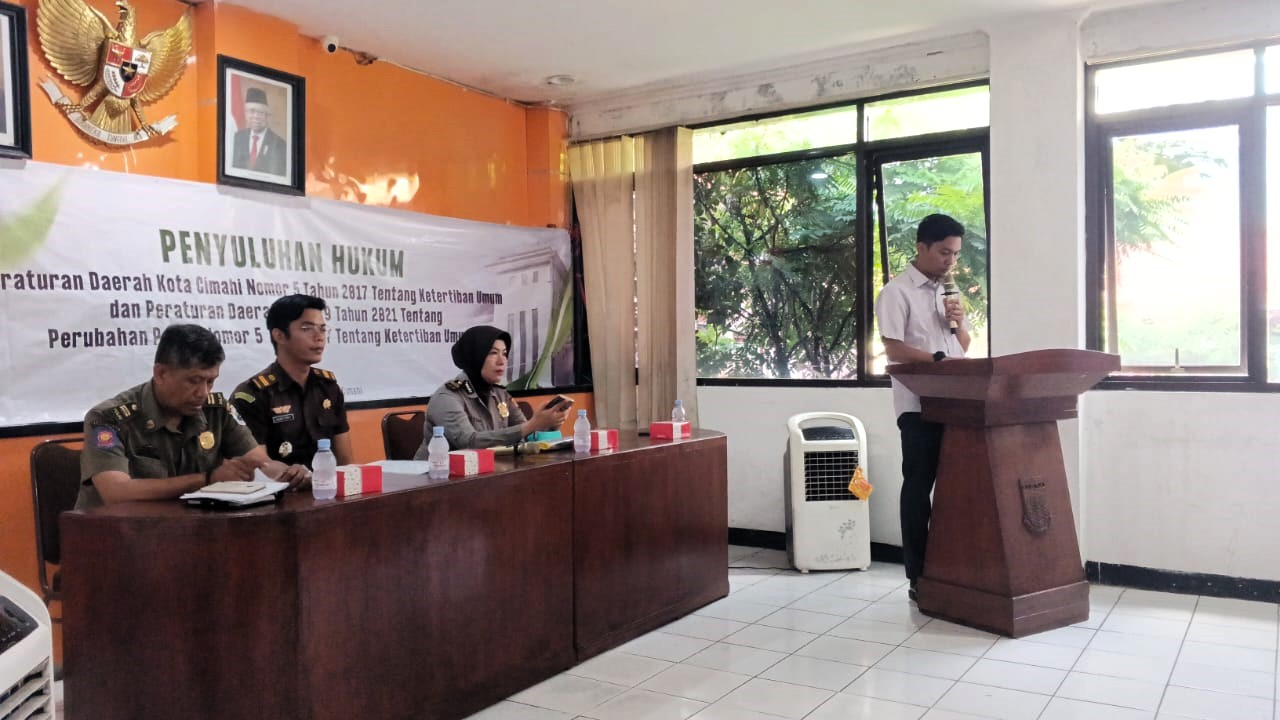 Penyuluhan Hukum di Kelurahan Cigugur Tengah Kecamatan Cimahi Tengah Selatan 28 November 2023